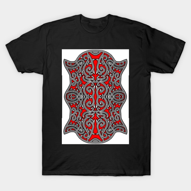 tribal batak motif 9 T-Shirt by Hahanayas